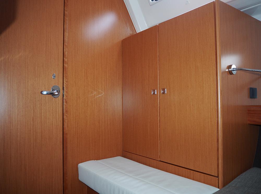 Achterkajuit, Accommodatie